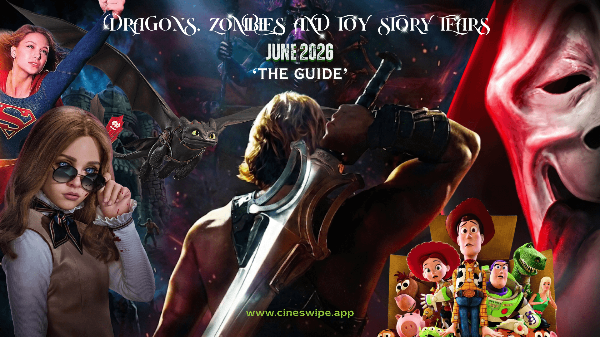 Dragons, Zombies and Toy Story Tears:  June 2026 ‘The Guide’
